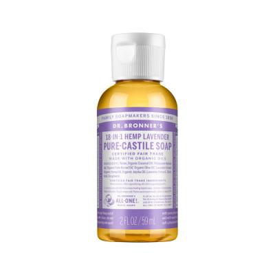 Dr. Bronner's Pure-Castile Soap Liquid (Hemp 18-in-1) Lavender 59ml